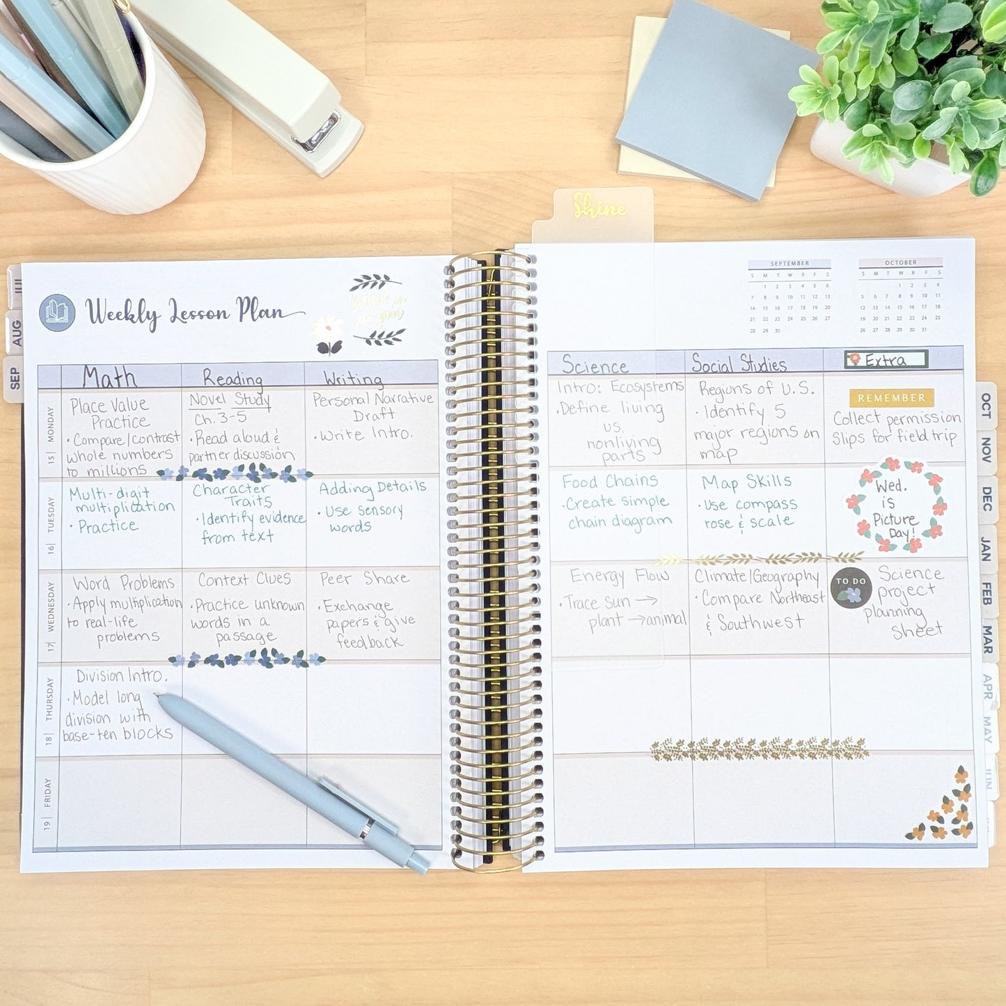 Merci Teacher Planner